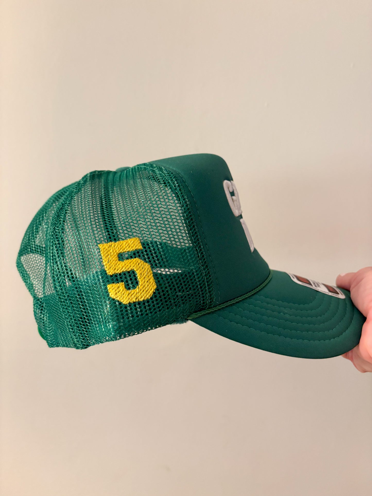 Game Day Trucker - Green /yellow #
