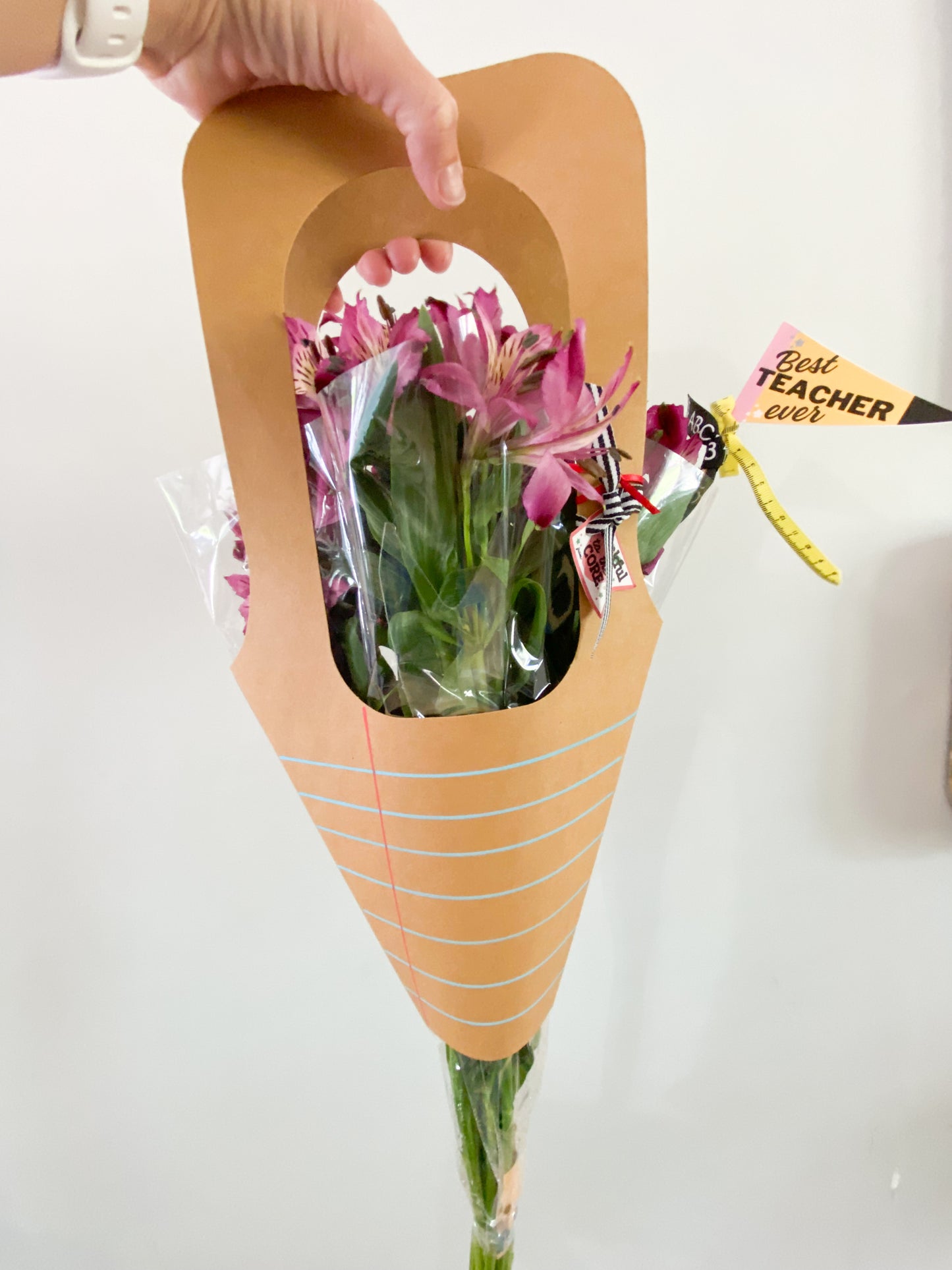 Teacher Flower Holder