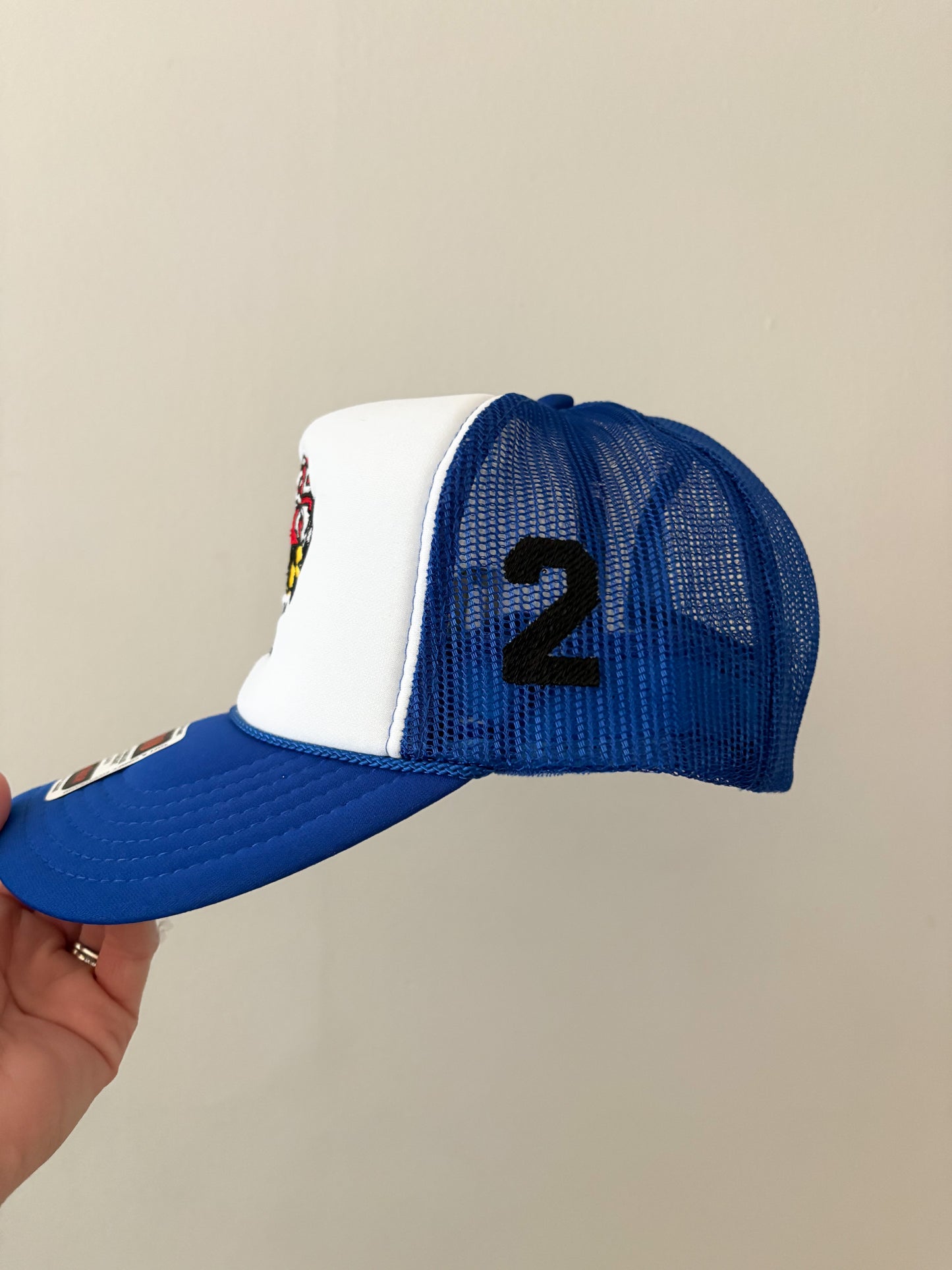 Crabs Trucker Hat - Blue