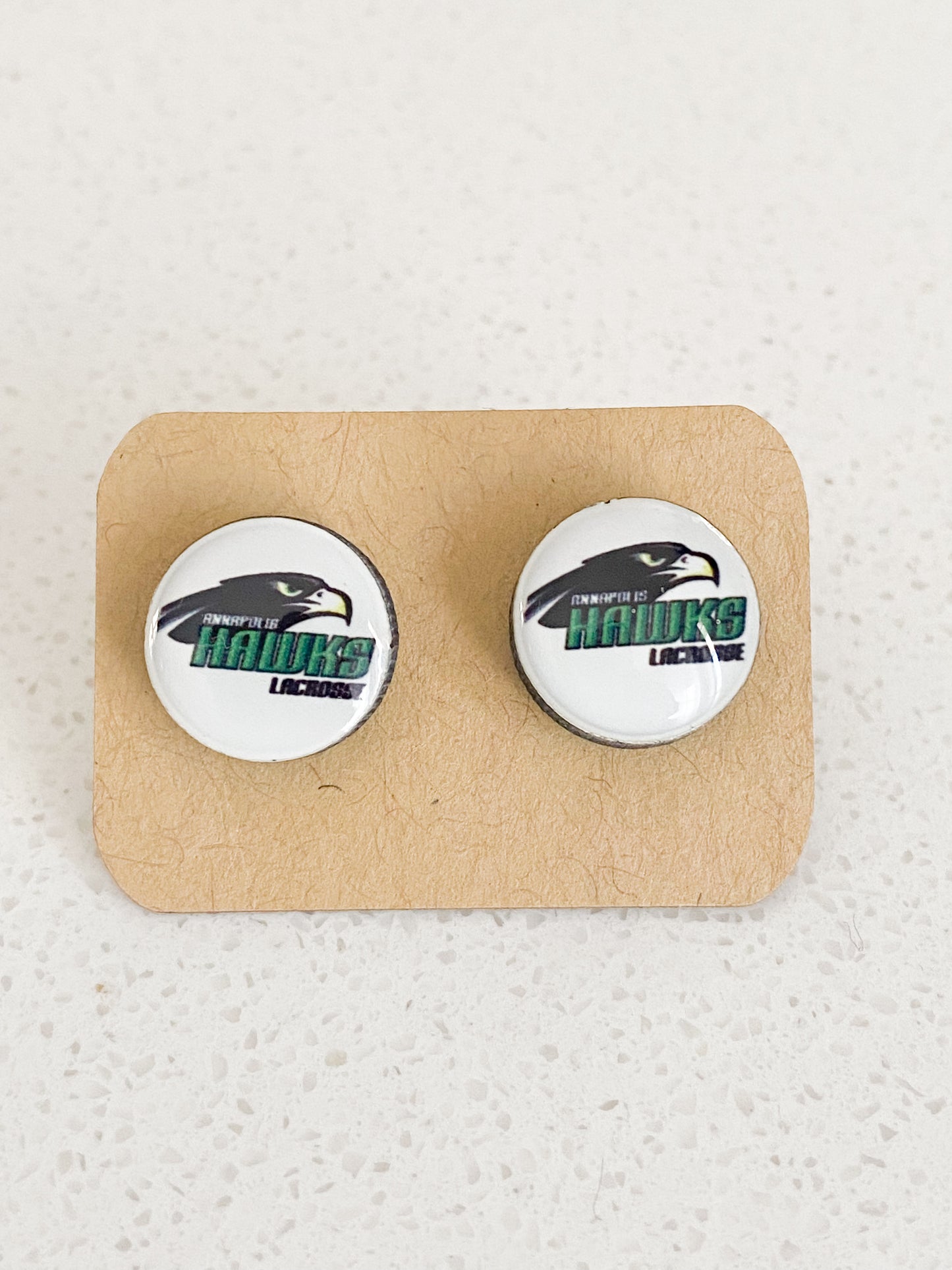 Hawks Annapolis Stud Earrings
