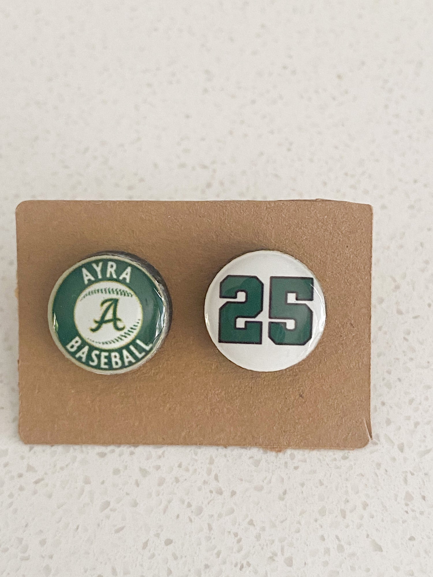 Baseball Earrings