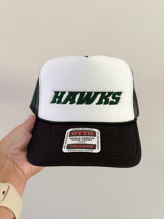 Hawks - Black + White