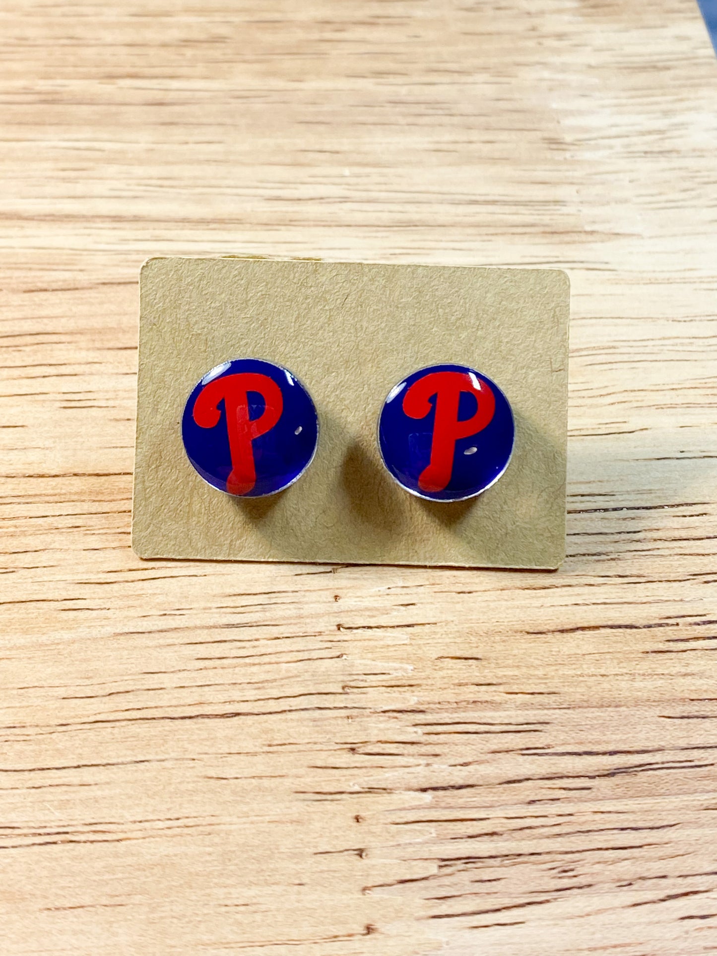 Phillies - Navy Stud