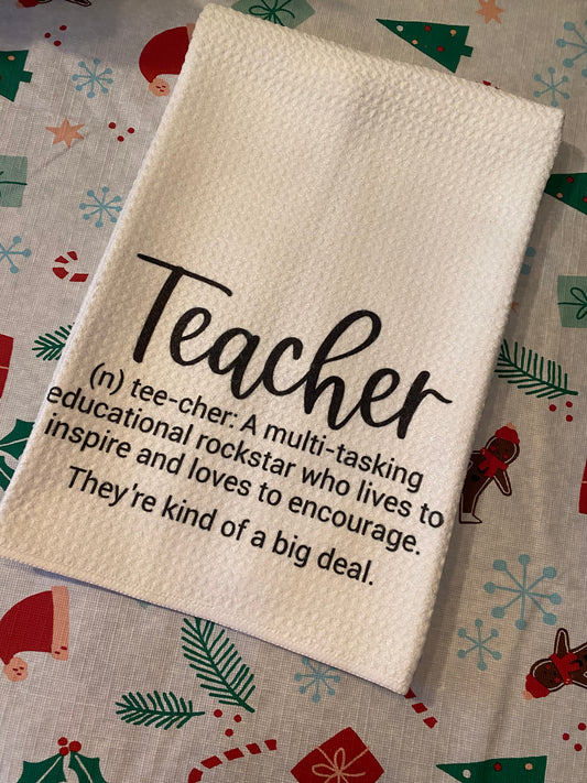 Teacher Tea Towel