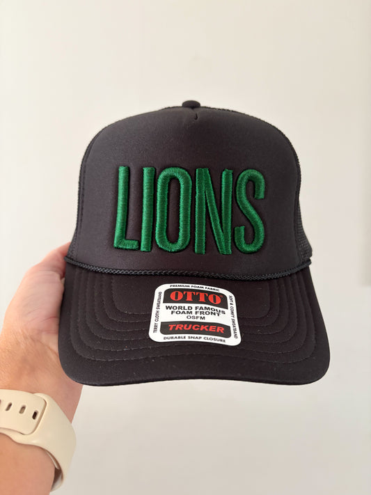 LIONS Black + Green