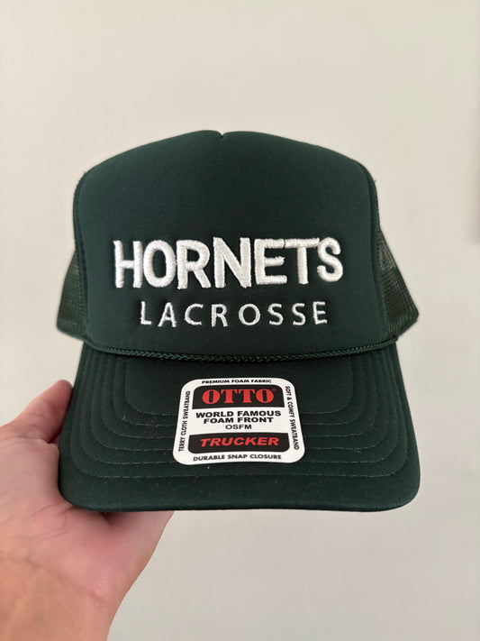 Green Hornets Lacrosse Trucker