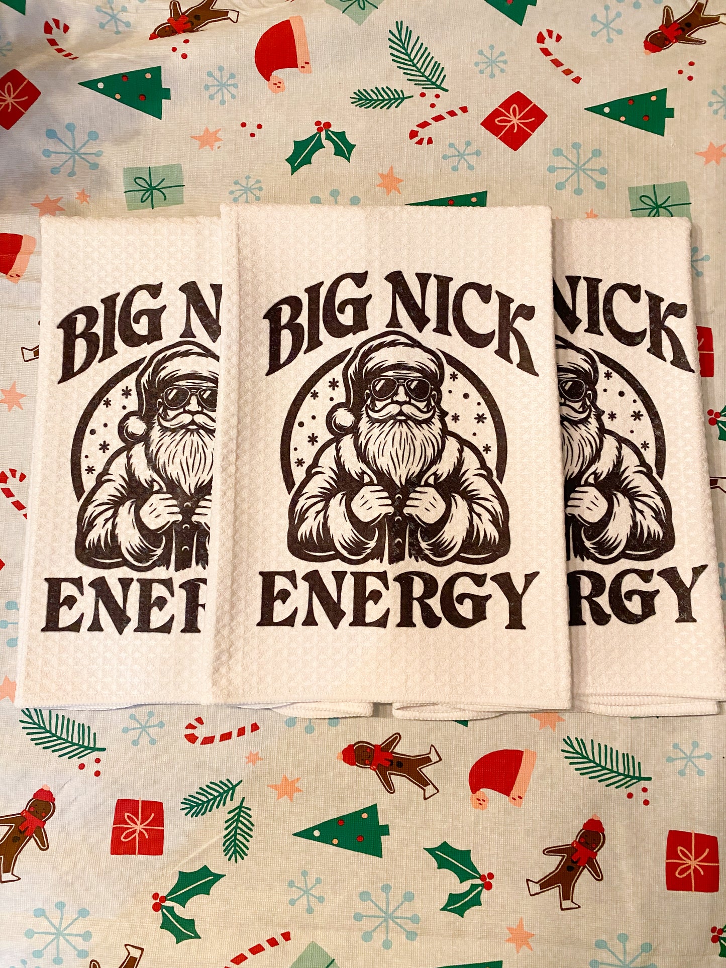 Big Nick Energy Tea Towel