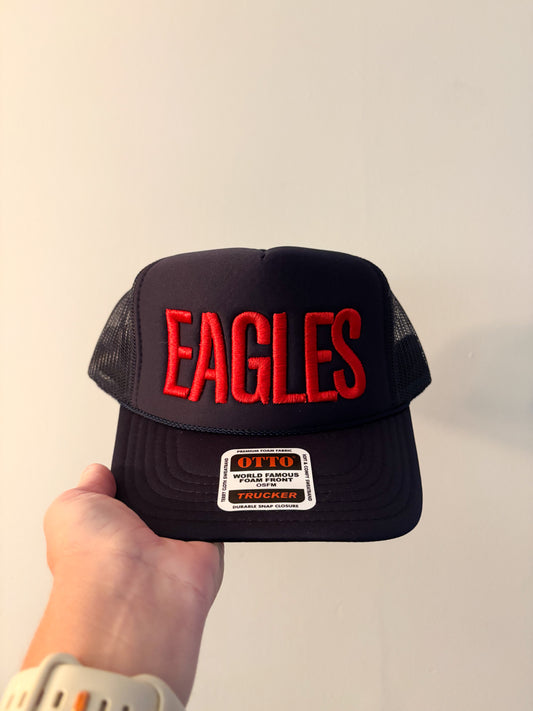 Eagles - Navy + Red