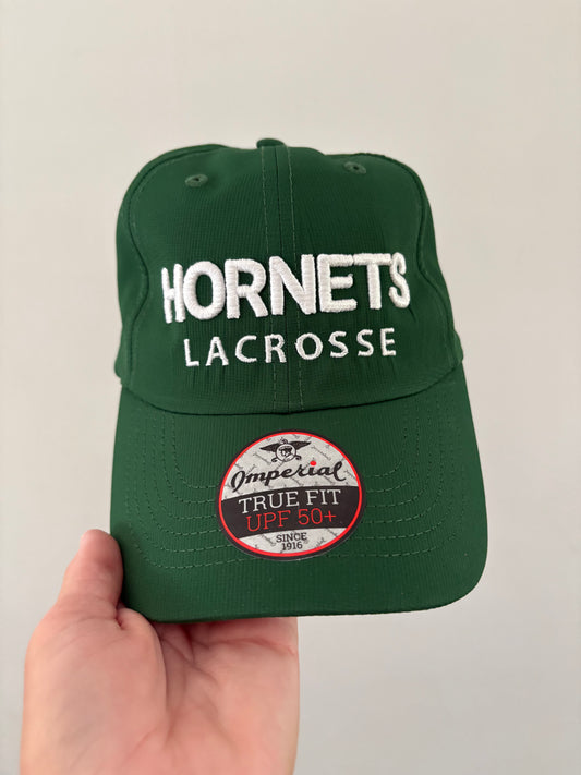 PreOrder - Green Hornets Lacrosse Performance Cap (TAT - 3 weeks)