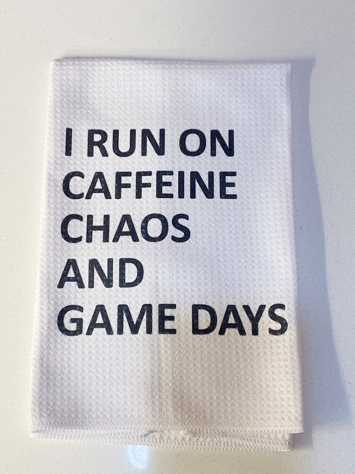 I Run on caffeine, chaos and game days!