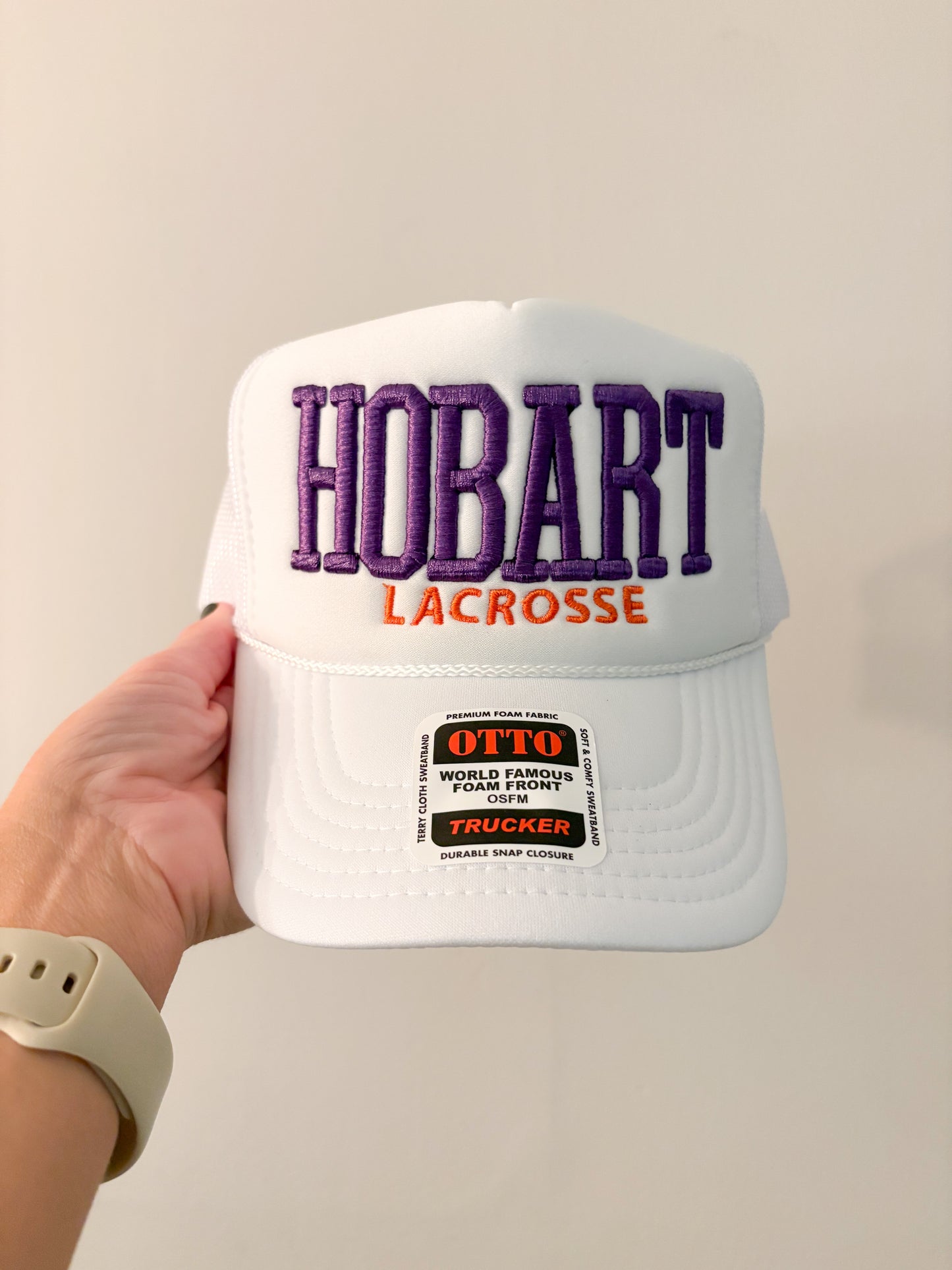 Hobart Lacrosse - White