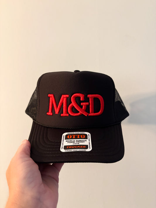 M&D - Black and Red