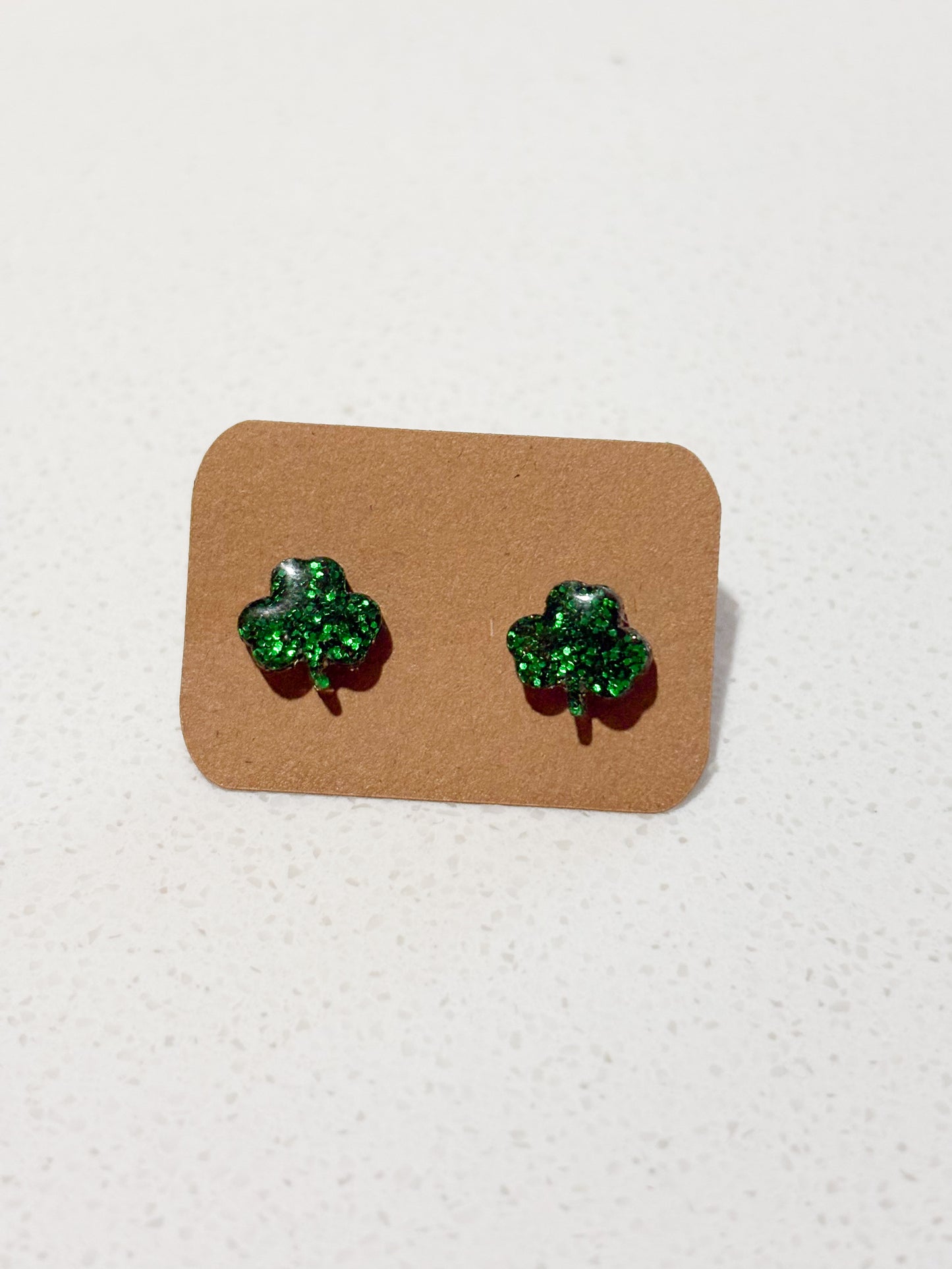 Glitter Shamrock Mini
