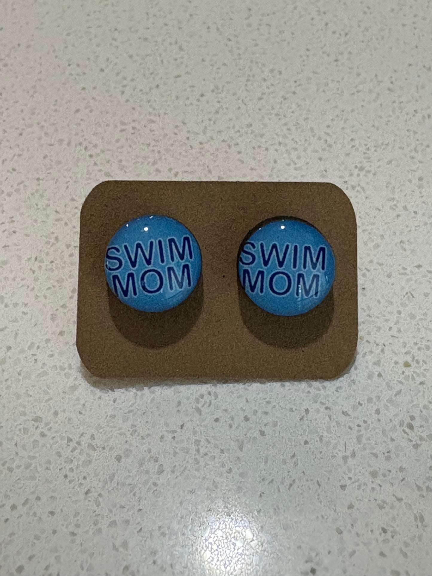 Swim Mom - Blue