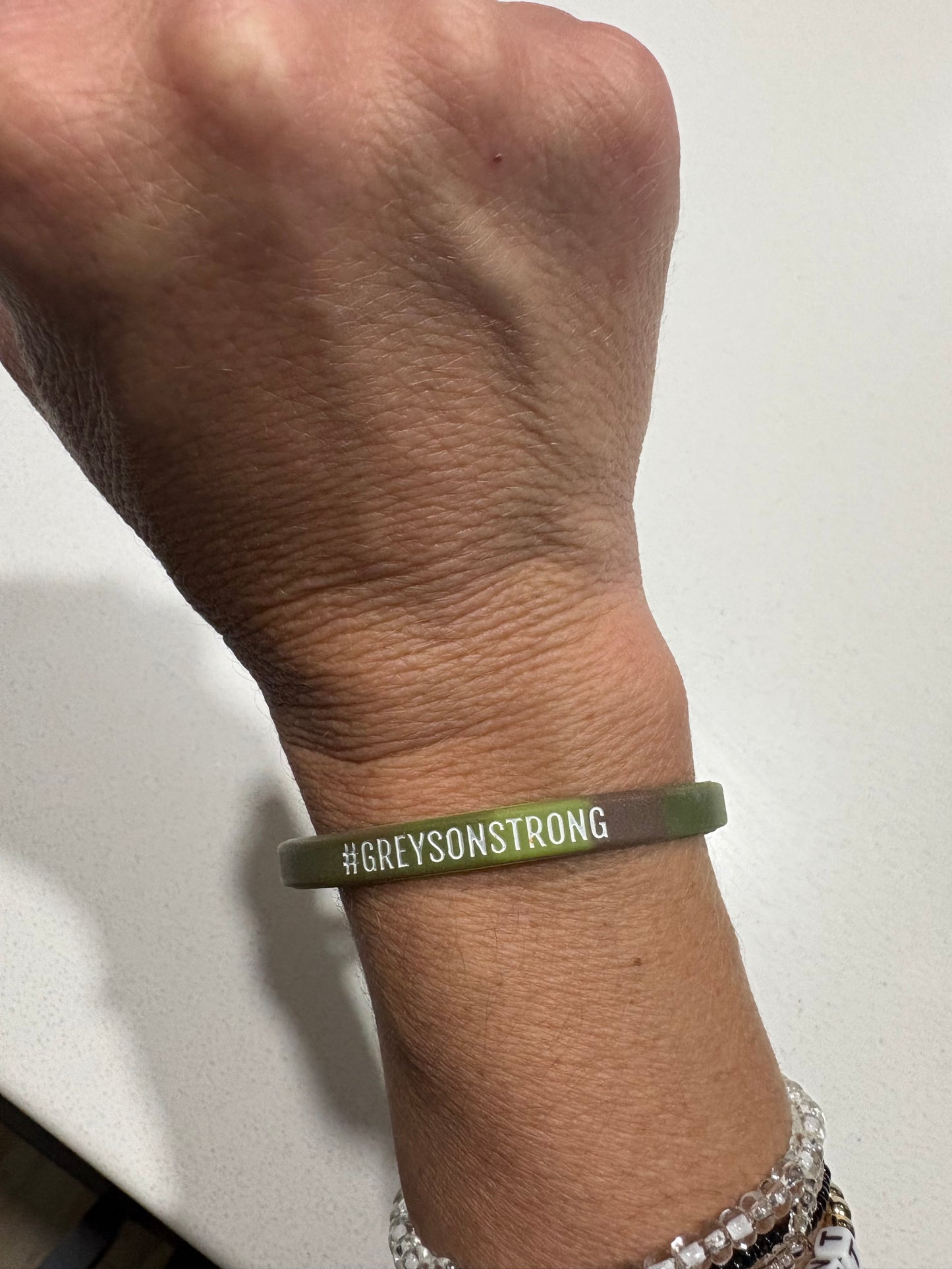 #GREYSONSTRONG Wristband - CHILD